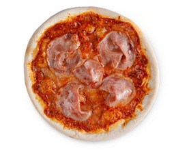 Мини-пицца с ветчиной - Фото