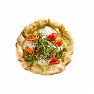Мини-пицца с сырными бортиками и сыром Фото