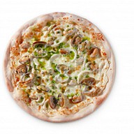 Пицца с вонголе Фото