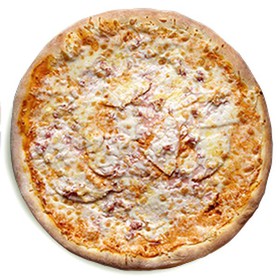 Пицца с ветчиной и индейкой - Фото