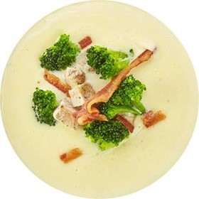 Сырный суп с индейкой и брокколи - Фото