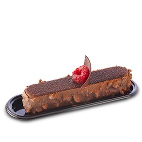Шоколад/малина пирожное - Фото