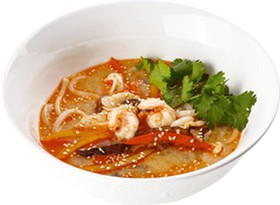 Суп с тайской лапшой - Фото