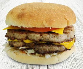 Американ 2х чизбургер - Фото