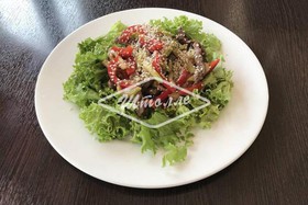 Теплый салат с телятиной - Фото