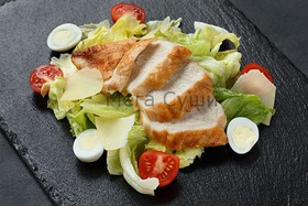 Цезарь салат с курицей - Фото