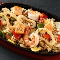 Рис с морепродуктами Фото