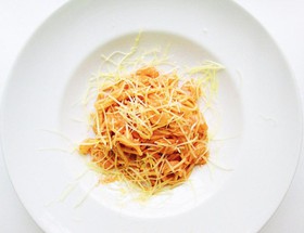 Спагетти с креветками - Фото
