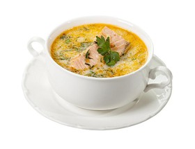 Рыбный суп со сливками - Фото