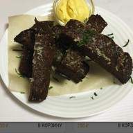 Гренки бородинские с сыром пармезан Фото