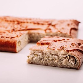 Пирог с треской и сливочным сыром - Фото