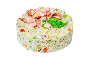 Wok рис с беконом - Фото