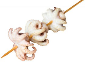Шашлычок из осьминожек - Фото