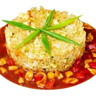 Wok рис по-кантонски Фото