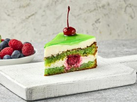 Торт мятно-вишнёвый - Фото