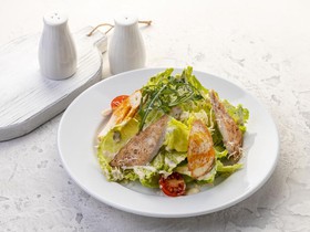 Цезарь с цыпленком салат - Фото