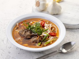 Суп-лапша с бараниной - Фото