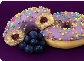 Пончик БлюберриДон с черничной начинкой - Фото