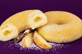 Пончик СиннамонДон с яблочной начинкой - Фото