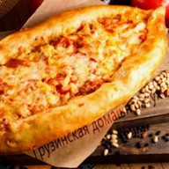 Пицца восточная с бараниной Фото