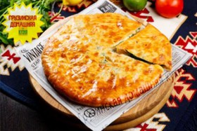 Пирог осетинский с сыром и картофелем - Фото