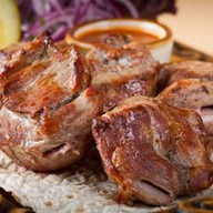 Шашлык из свиной шейки Фото