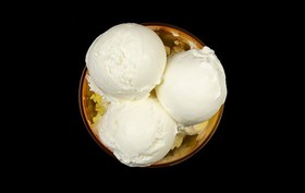 Мороженое в креманке без наполнителя - Фото