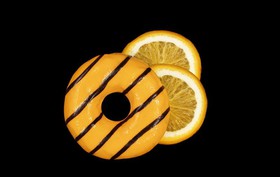Апельсиновый пончик - Фото