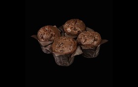 Шоколадные маффины шоковой заморозки - Фото