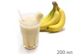 Банановый молочный коктейль - Фото