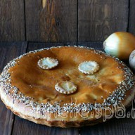 Пирог с картофелем и луком Фото