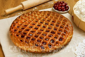 Пирог со свежими ягодами - Фото