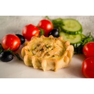 Перепечки с капустой и фаршем Фото