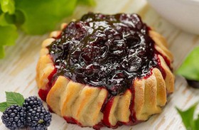 Перепечки с ежевикой 8 шт. - Фото