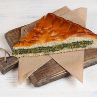 Пирог с зеленью и сыром Фото