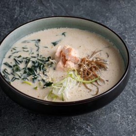 Сливочный суп с лососем - Фото