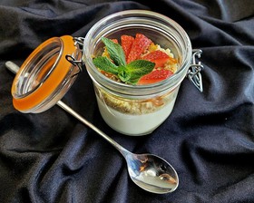 Фирменный десерт Молоко - Фото