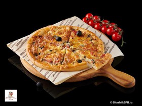 Сливочная фирменная пицца - Фото