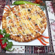 Пицца-кебаб из телятины Фото