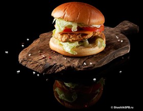 Burger - kebab с телятиной - Фото