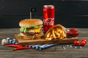 Комбо Хитбургер классический с телятиной - Фото