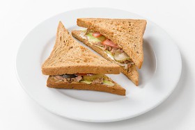 Клаб сэндвич с тунцом - Фото