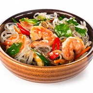 Фунчоза с морепродуктами Фото