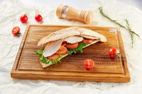 Сэндвич с курицей из печи - Фото