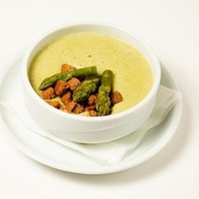 Крем-суп со спаржей - Фото