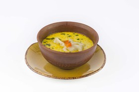 Суп мини-хинкали - Фото