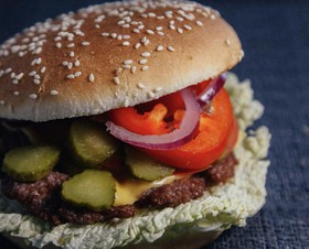 Чизбургер макси двойной сыр - Фото