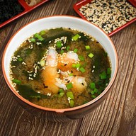 Мисо-суп с тигровой креветкой Фото