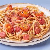 Вок с мясом барбекю Фото