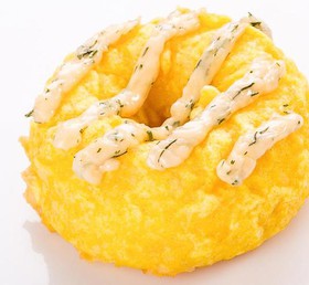 Суши-пончик с креветкой (запеченный) - Фото